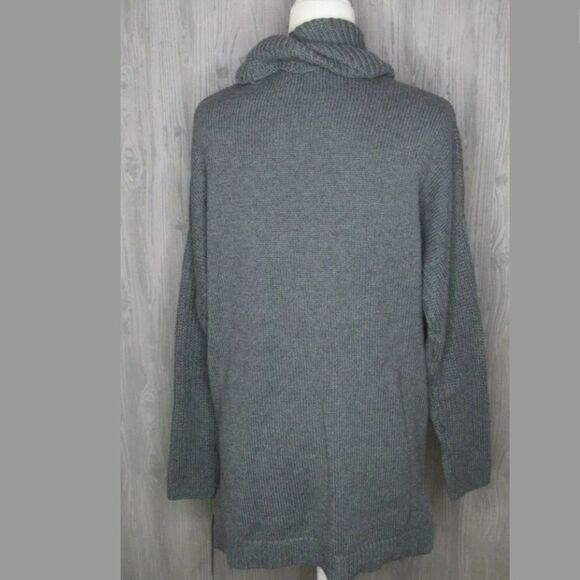 UGG Womens Cotton-Cashmere Tunic Cowl Neck SweateR - Picture 3 of 5